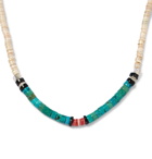 Isabel Marant - Silver-Tone Beaded Necklace - Blue