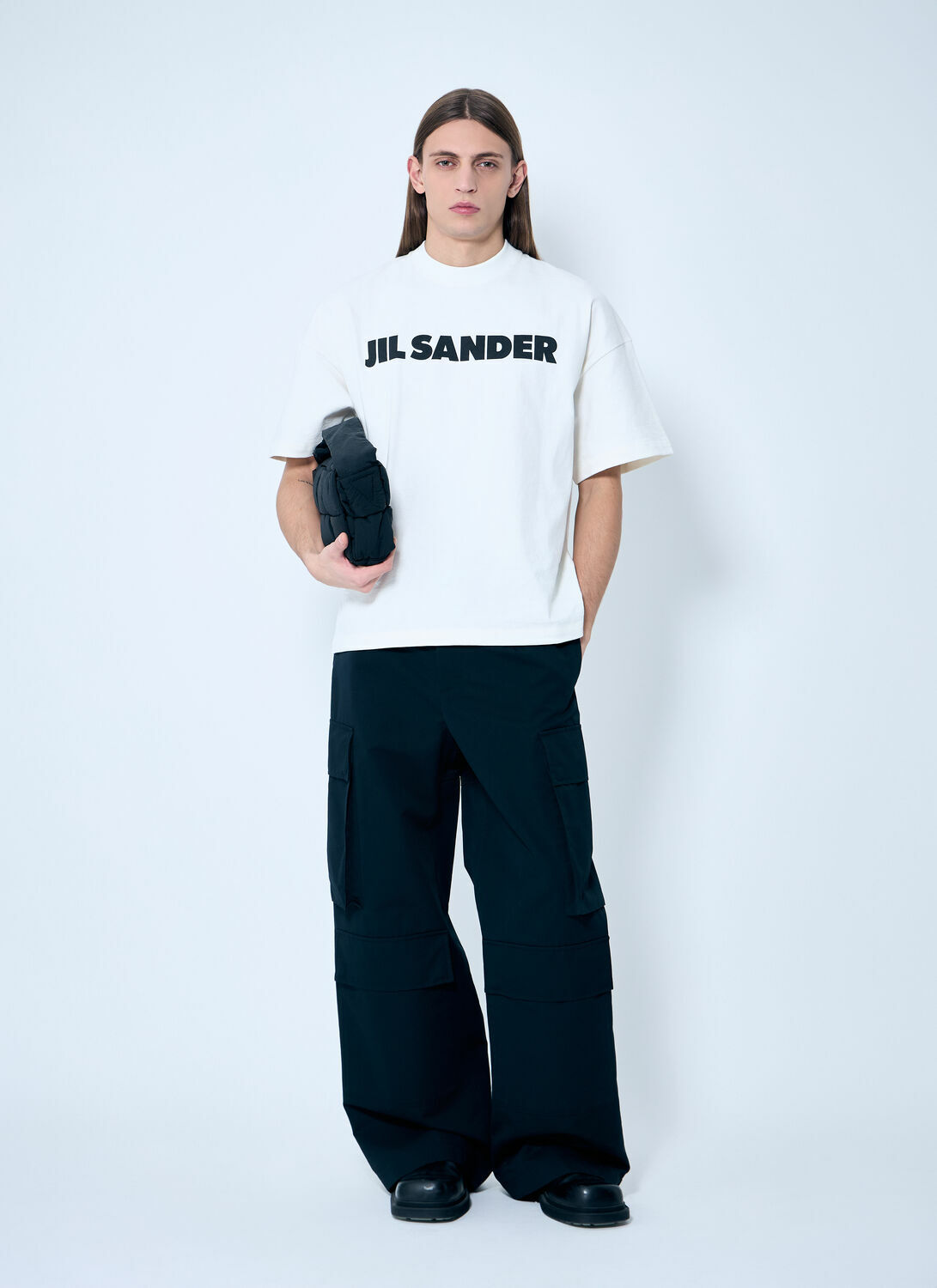 Jil Sander Belted Cargo Pants