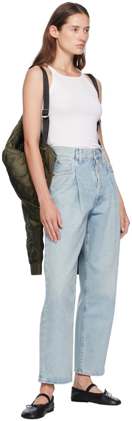 AGOLDE Khaki Iona Bomber Jacket