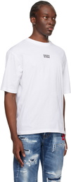 Dsquared2 White Loose Fit T-Shirt