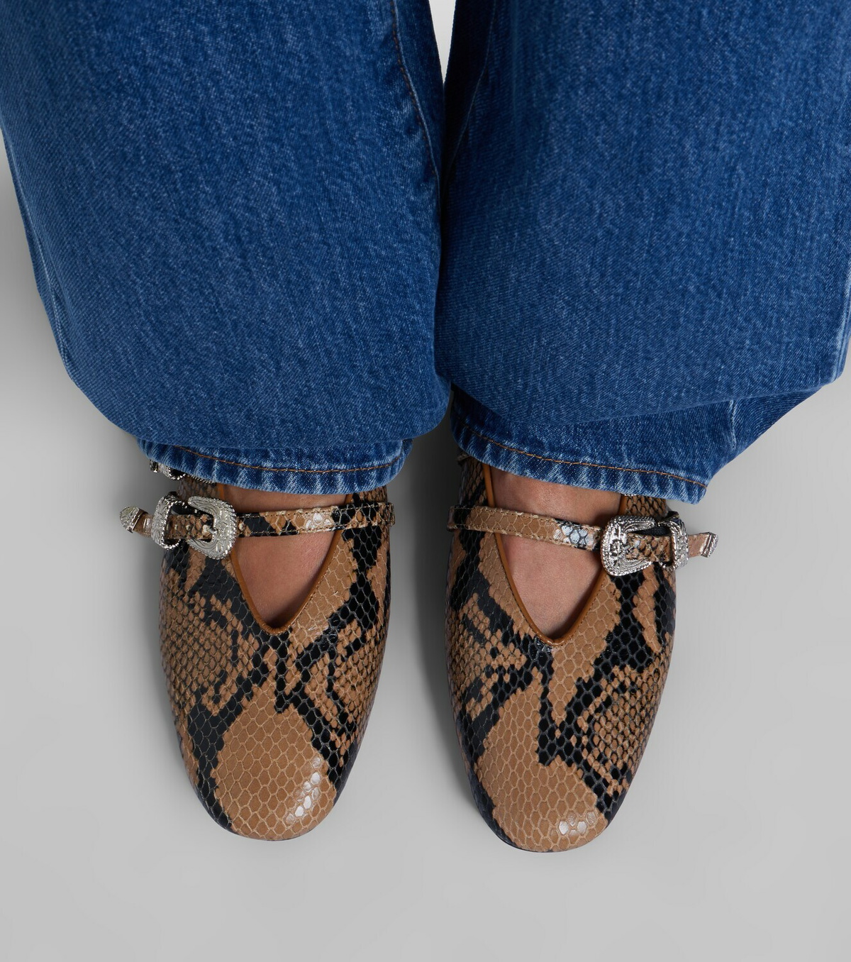 Le Monde Béryl Classic Claudia leather Mary Jane flats