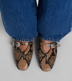 Le Monde Béryl Classic Claudia leather Mary Jane flats