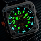 RGMT Pershing Automatic Black Dial Mens Watch RG-8066-01