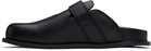 Coach 1941 Black Buckle Clogs