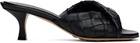 Bottega Veneta Black Blink Mules