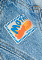 Mother The Half-pipe Denim Overalls Blue