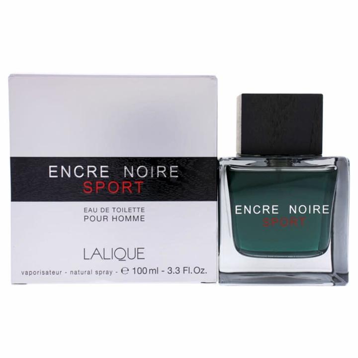 Photo: Encre Noire Sport / Lalique EDT Spray 3.3 oz (100 ml) (m)