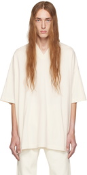 Fear of God ESSENTIALS Off-White V-Neck T-Shirt