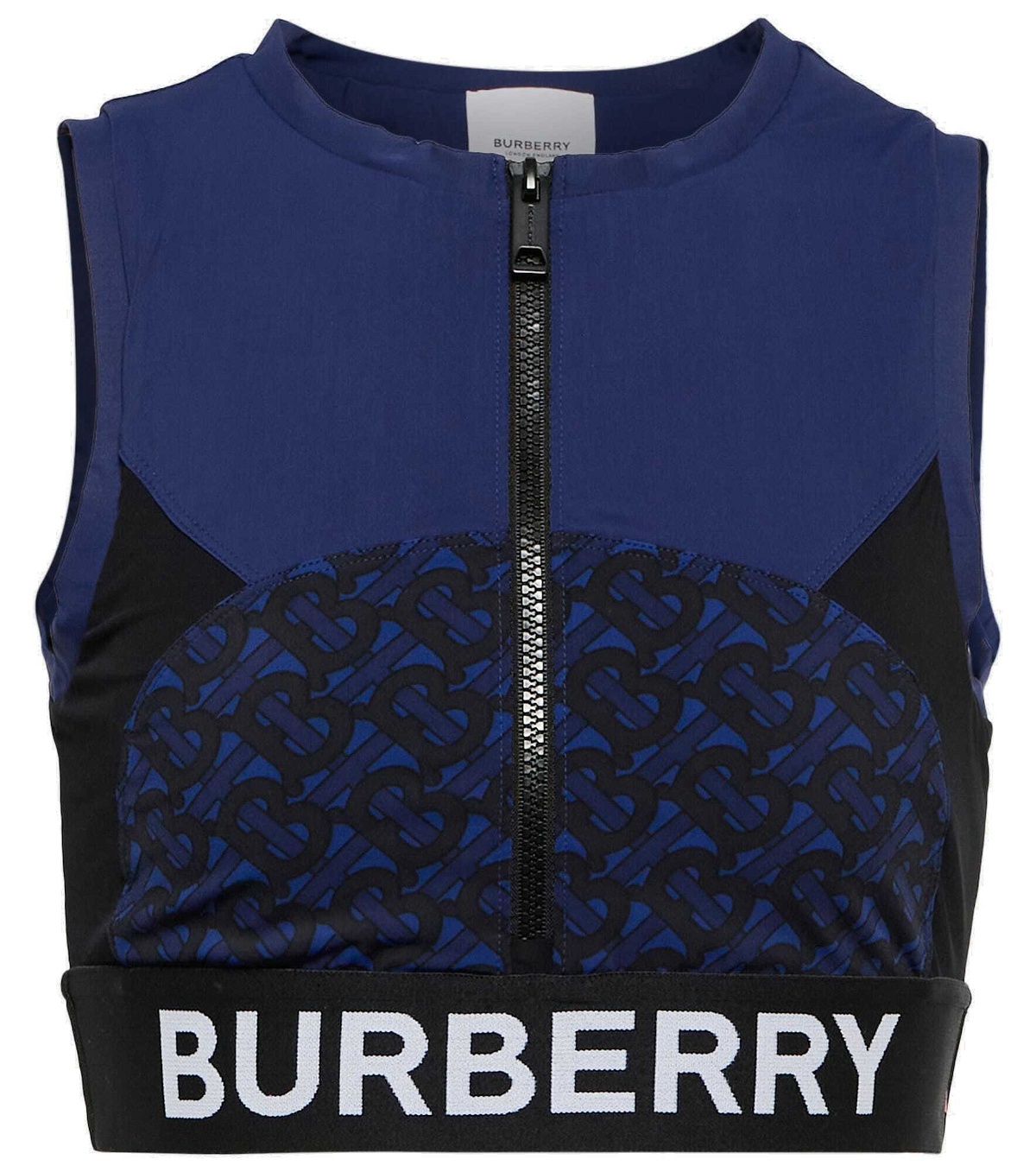 Burberry - Logo printed sports bra Burberry