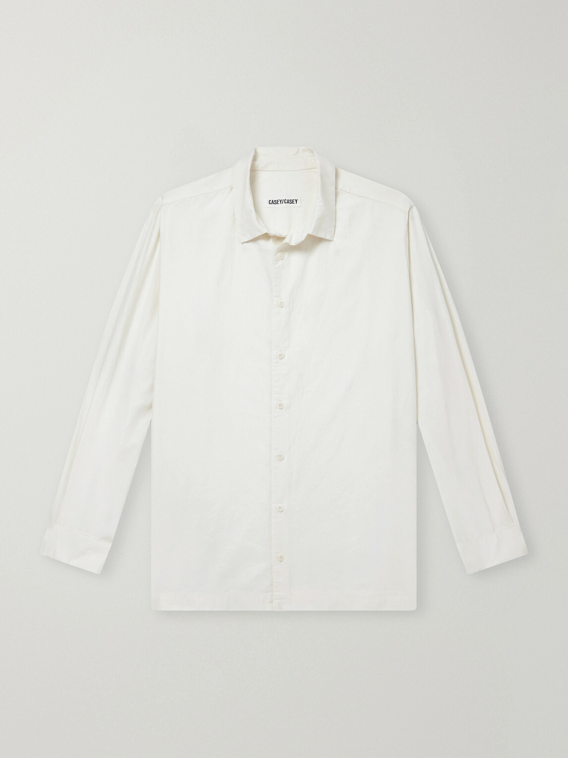 Casey Casey - Cooper Cotton-Twill Shirt - White