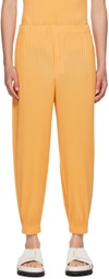 HOMME PLISSÉ ISSEY MIYAKE Orange Monthly Color June Trousers