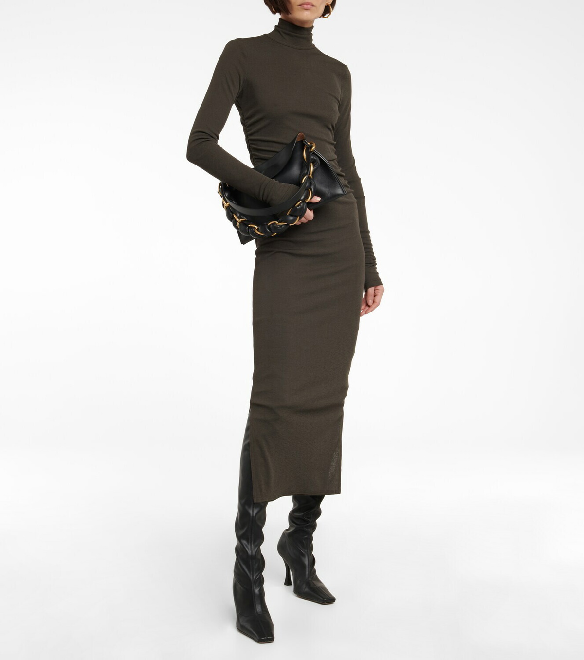 Nanushka - Turtleneck midi dress