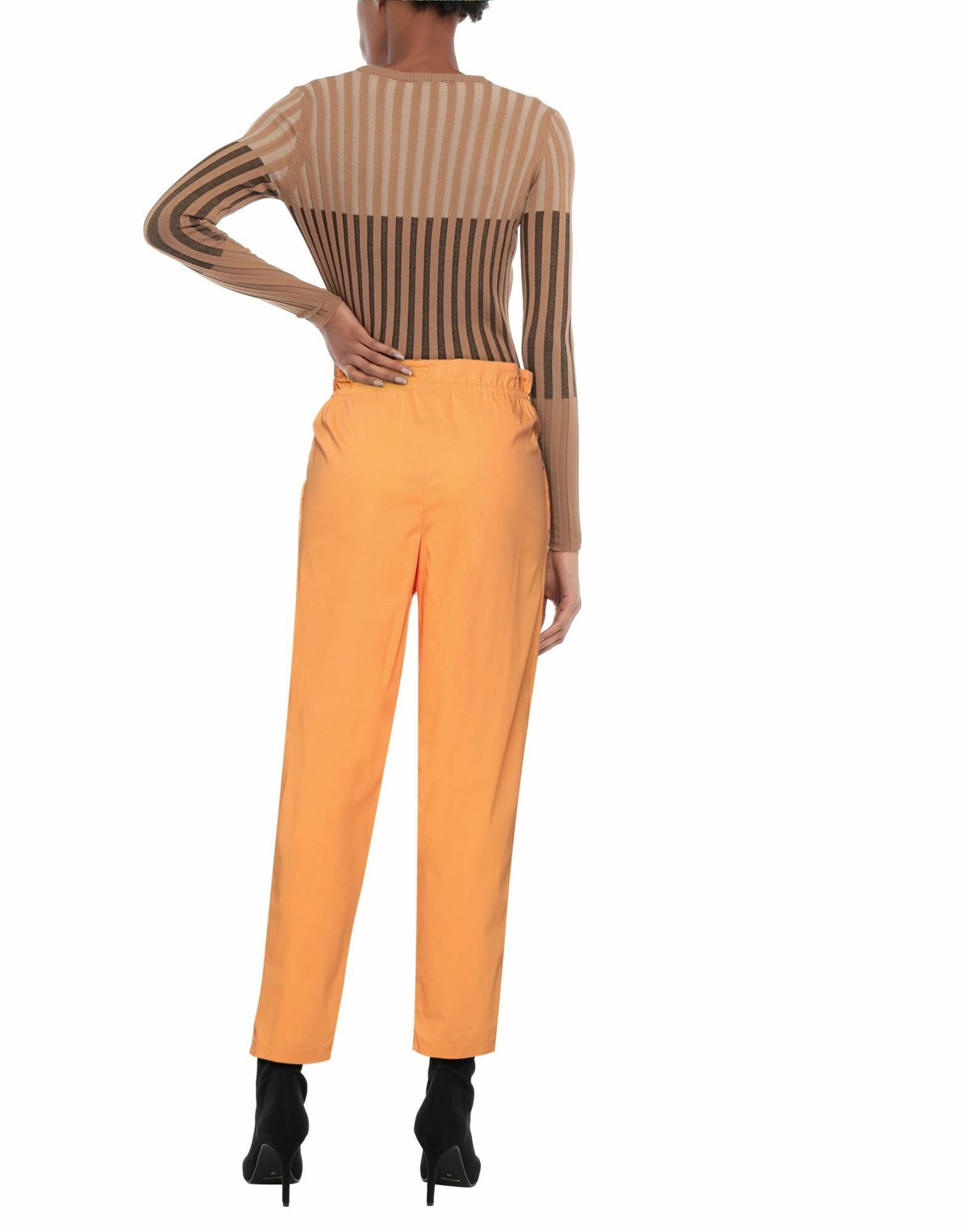 Jijil Womens Pants in Orange