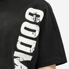 God Made Men's Side Logo T-Shirt in Black