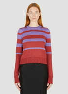 Rabanne Metallic Striped Sweater