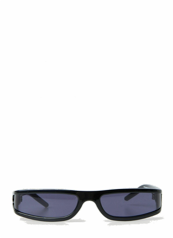 Photo: Wrap Around Sunglasses in Black