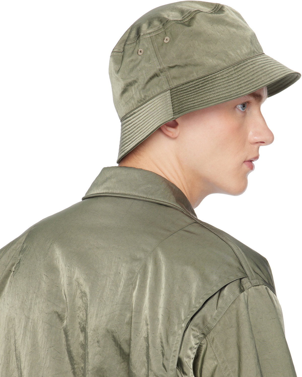 帽子 KIJIMA TAKAYUKI cotton twill bucket hat KIJIMA TAKAYUKI cotton twill bucket hat