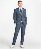 Brooks Brothers Men's Regent Fit Combo Check 1818 Suit | Blue