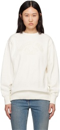 Givenchy Off-White Embroidered Sweatshirt