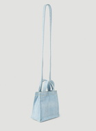 Acne Studios - Logo Shopper Mini Tote Bag in Blue