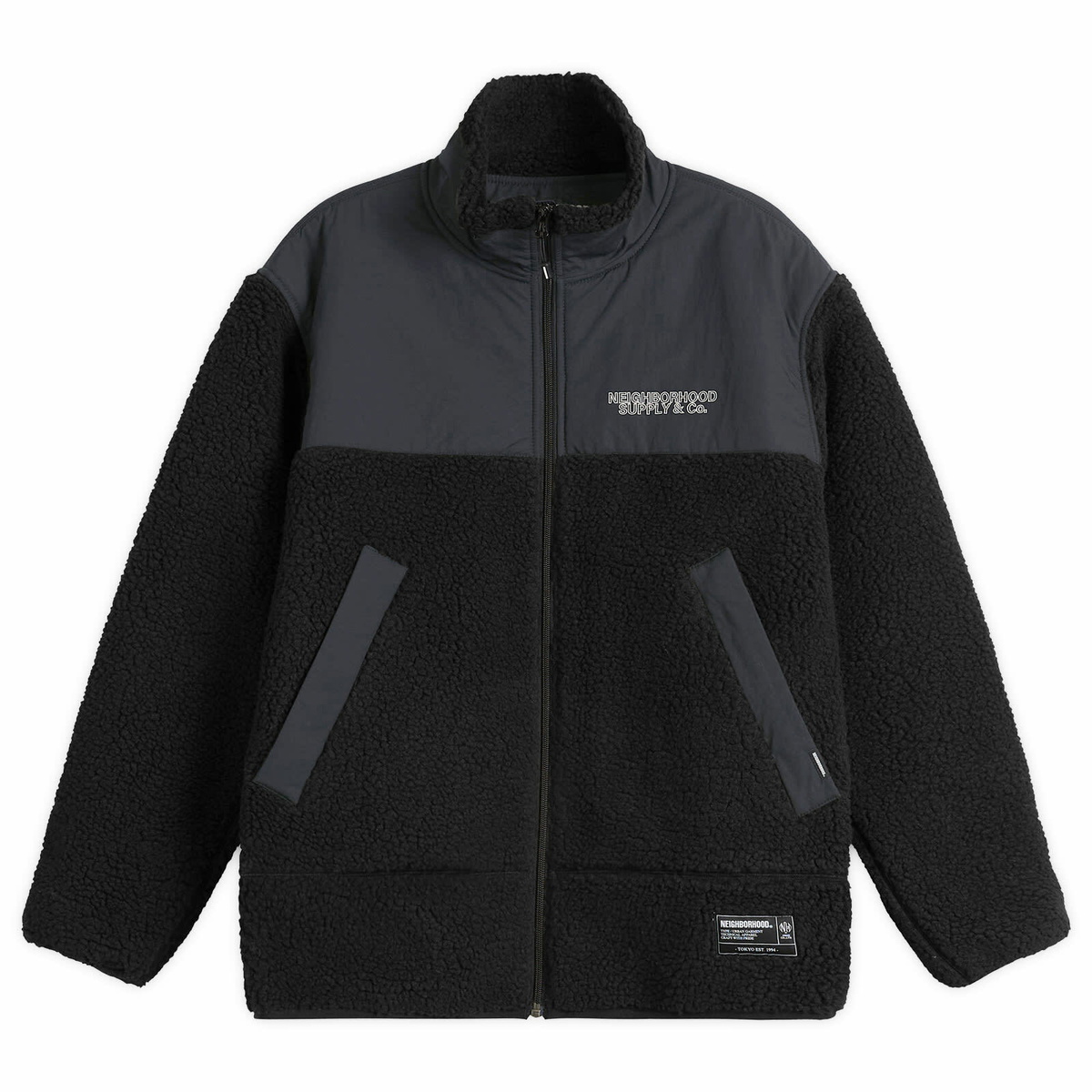 Neighborhood Men's x Malbon Golf Poler Jacket in Black Neighborhood