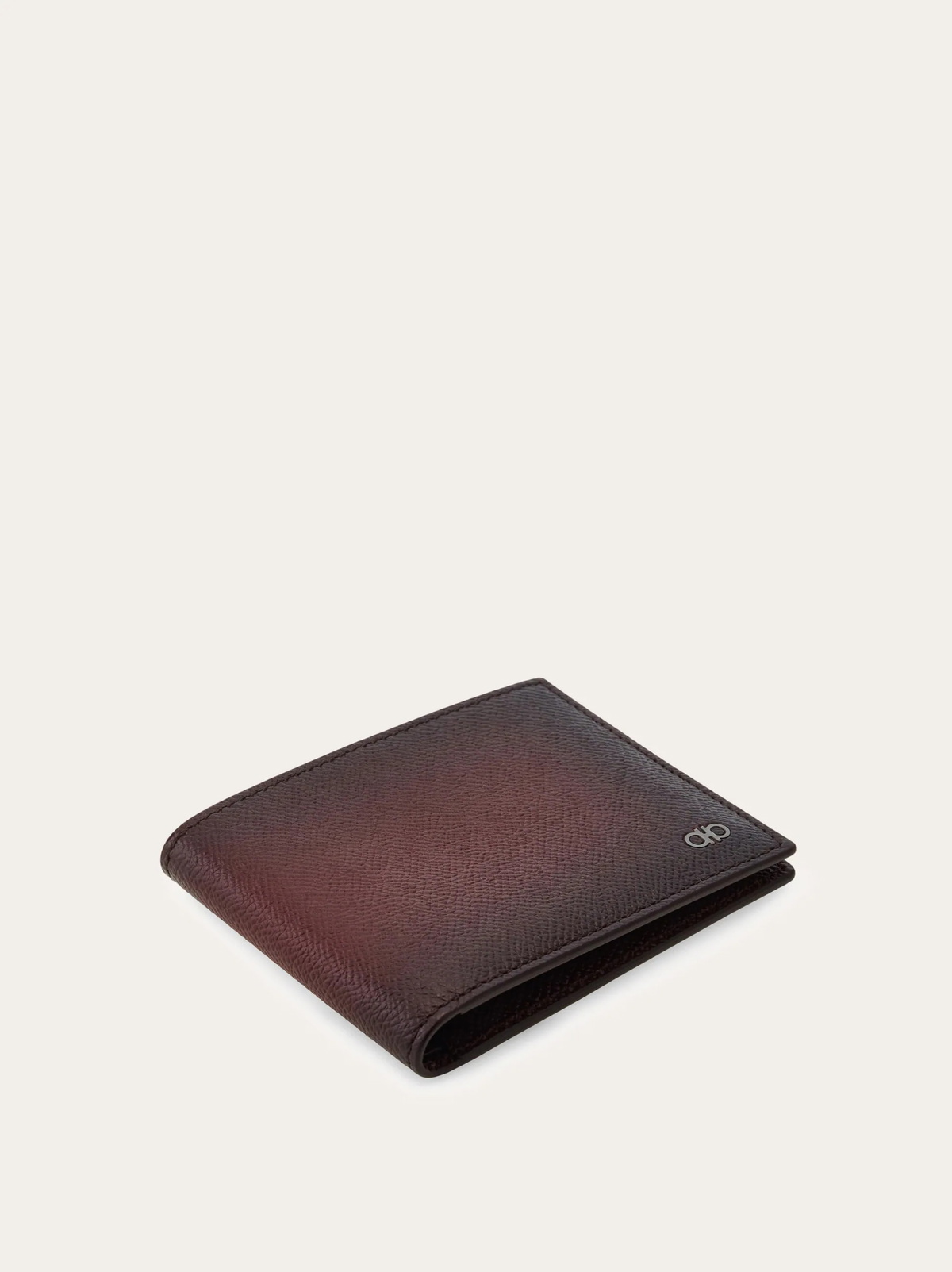 Ferragamo Mens Gancini wallet in Red