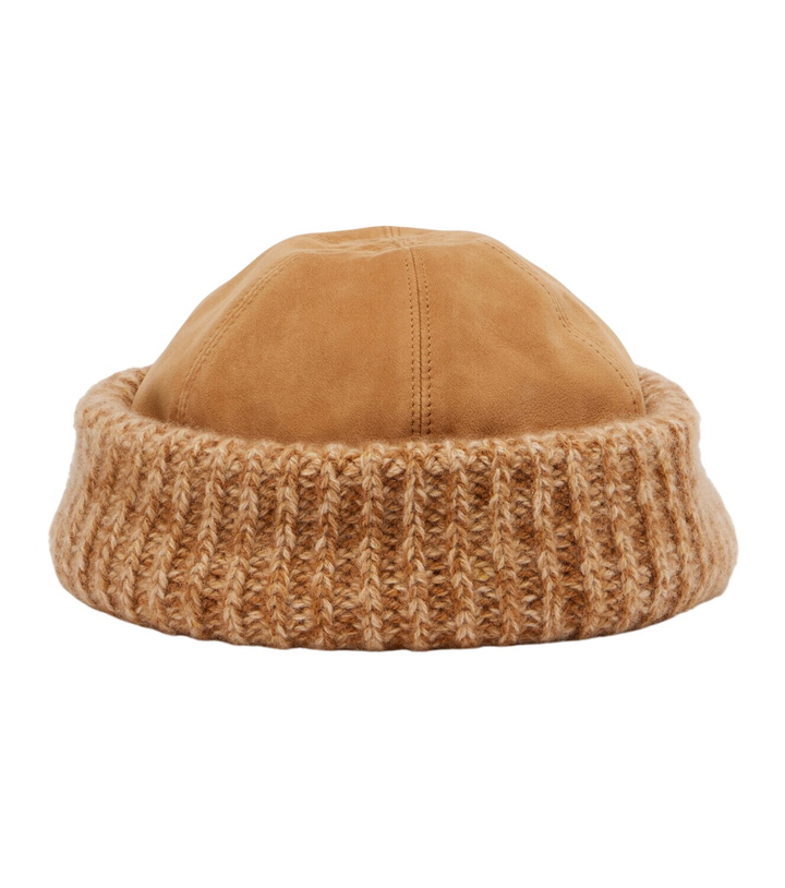 Loro Piana Colbacco shearling and cashmere hat Loro Piana display picture 3