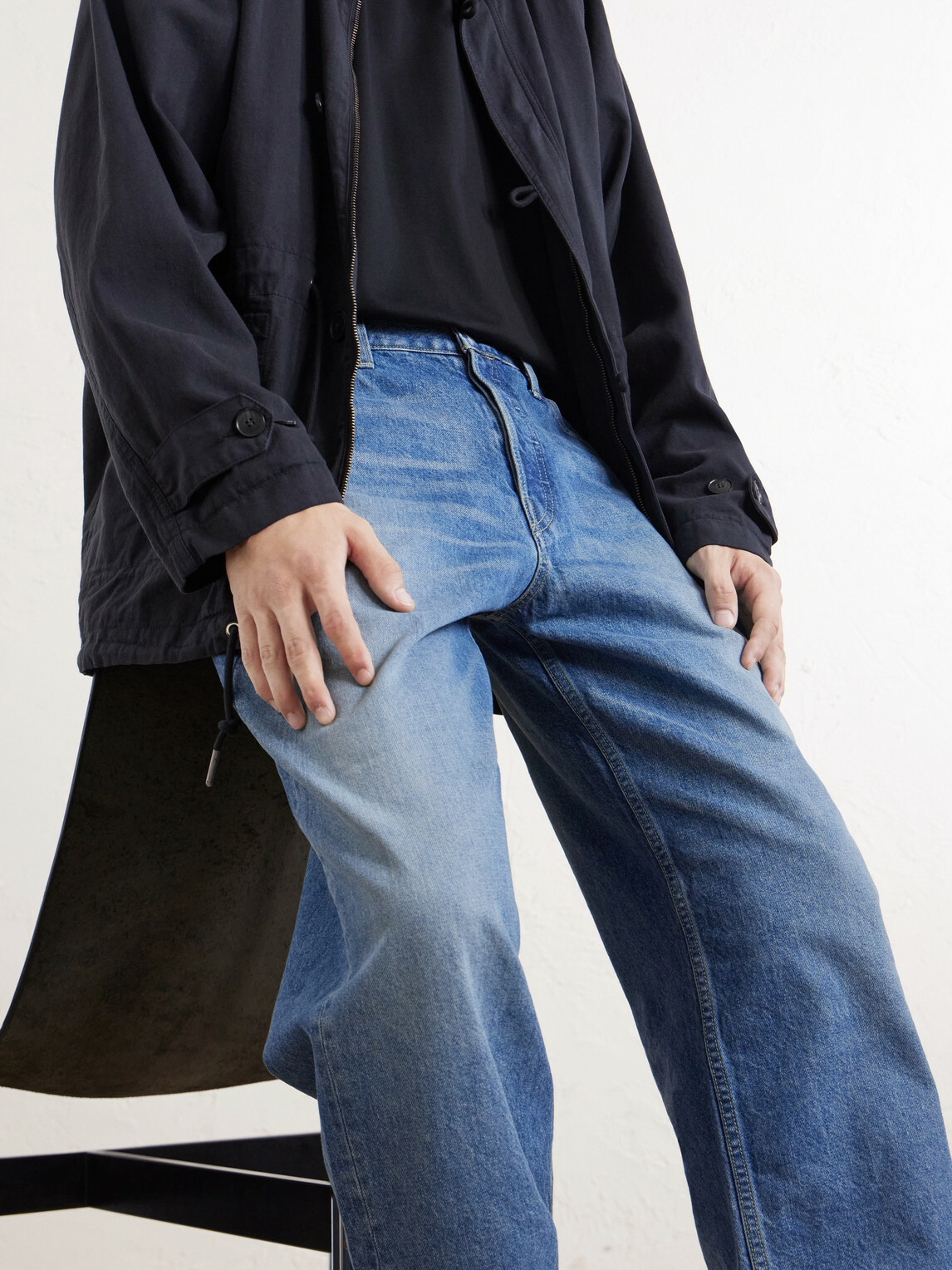ssstein - Wide-Leg Jeans - Blue