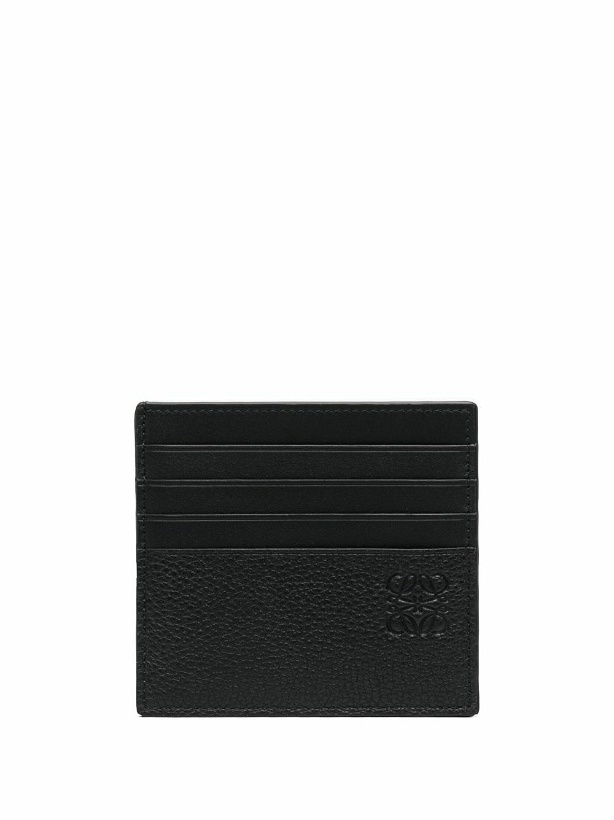 Photo: LOEWE - Open Plain Leather Credit Card Case