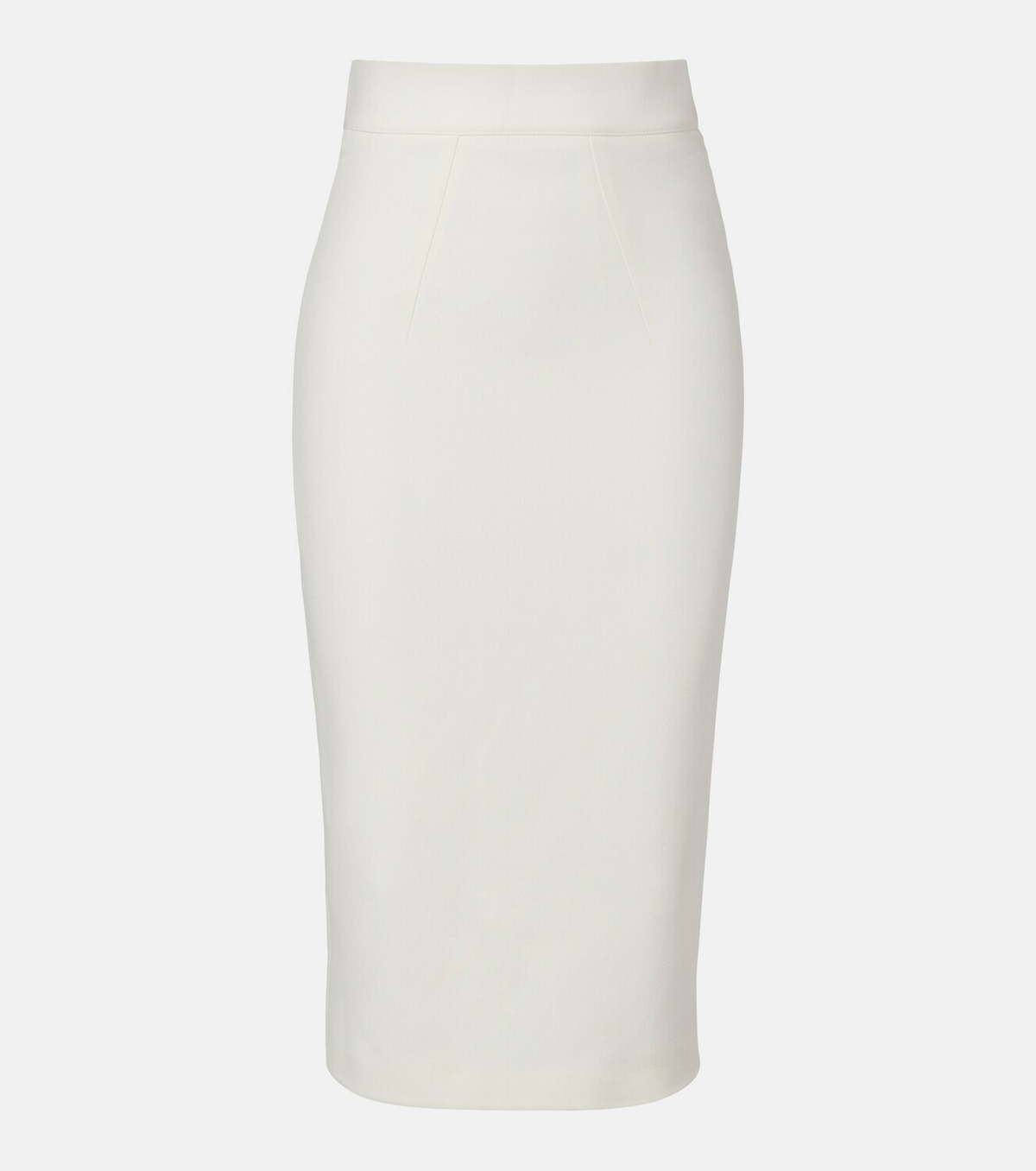 Safiyaa Hokuku crêpe pencil skirt