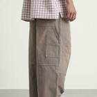 Willy Chavarria Men's Stockton Double Knee Pant in Concrete