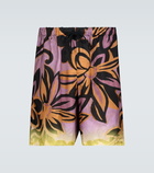 Dries Van Noten - Floral printed shorts