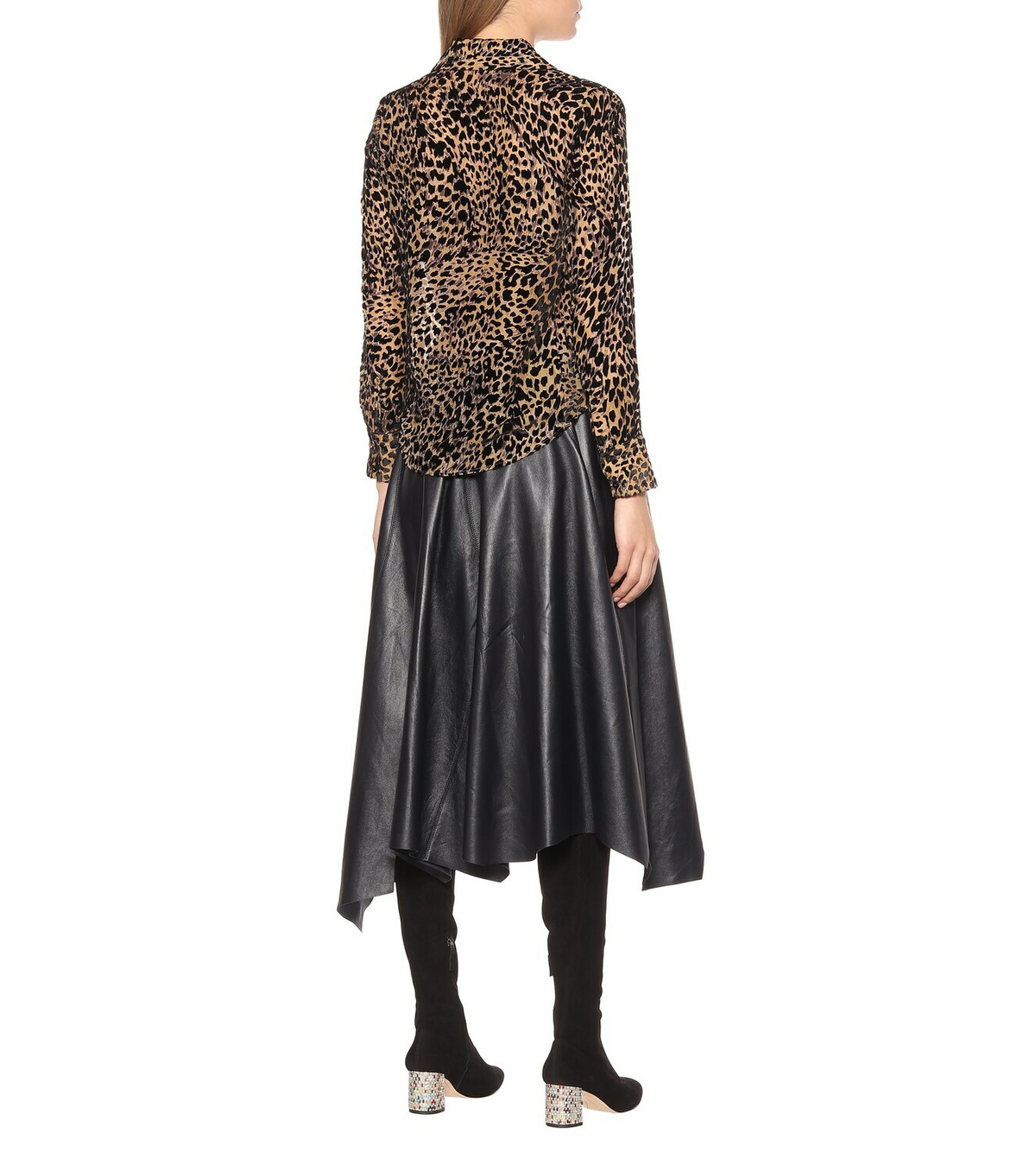 Rixo Andrea silk-blend blouse