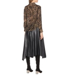 Rixo Andrea silk-blend blouse