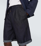 Brunello Cucinelli Denim Bermuda shorts