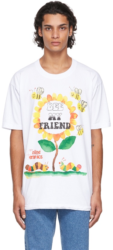 Photo: Online Ceramics White 'Bee My Friend' T-Shirt