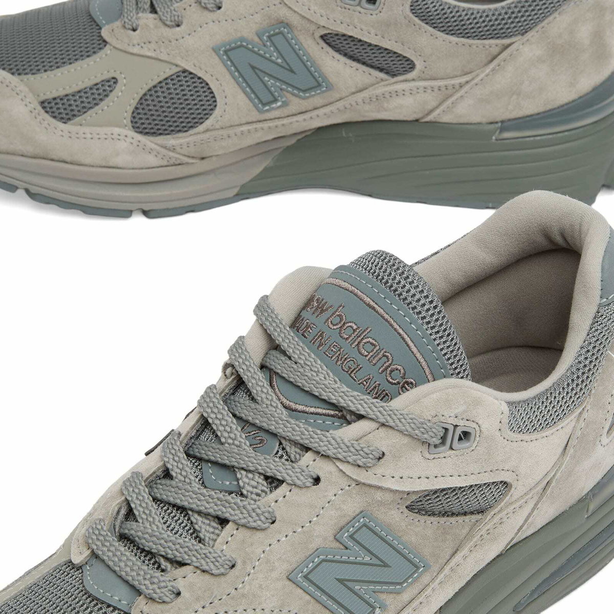 New Balance X Thisisneverthat 991v2 Sneaker in Rock Ridge
