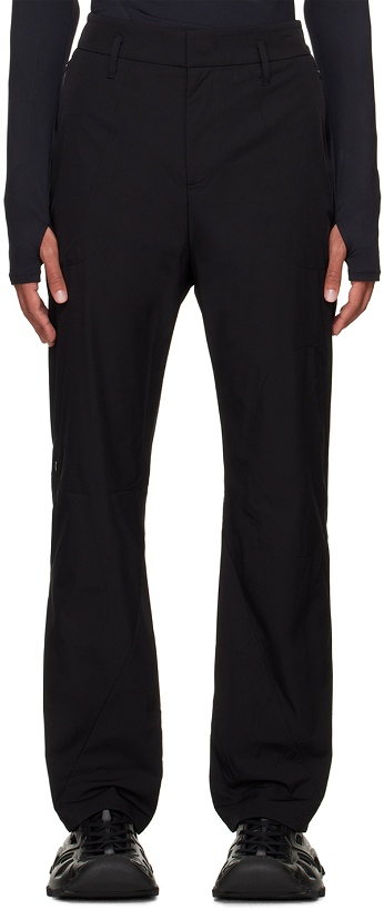 Photo: POST ARCHIVE FACTION (PAF) Black Zip Pockets Trousers