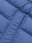 Moncler - Mirmande Logo-Appliquéd Quilted Shell Down Jacket - Blue