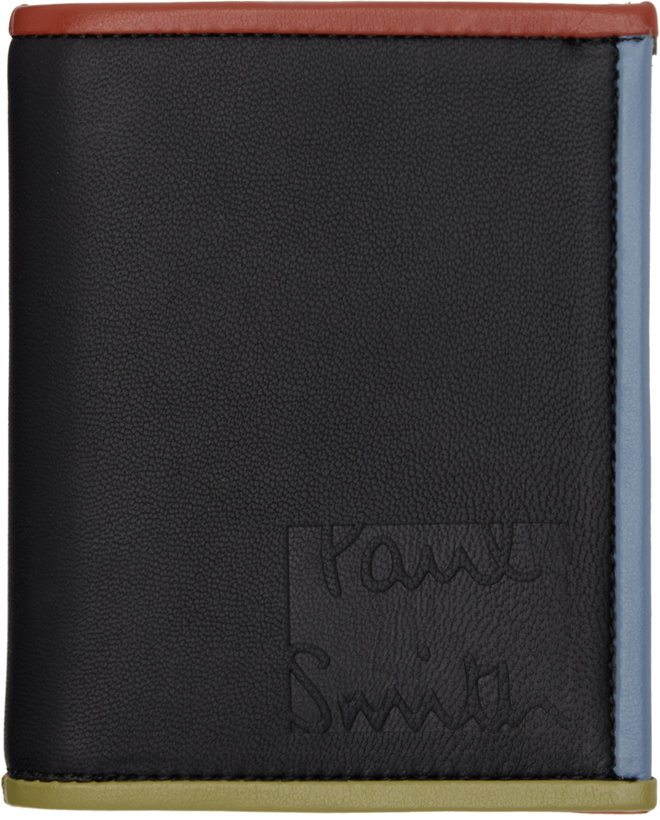 Photo: Paul Smith Black Contrast Trim Wallet