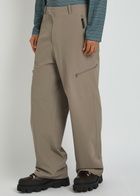 Hiking Patrol Edge LT Softshell Wide-leg Trousers Brown