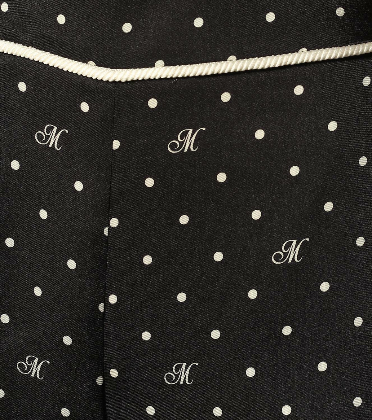 Monse High-rise polka-dot stretch wool pants