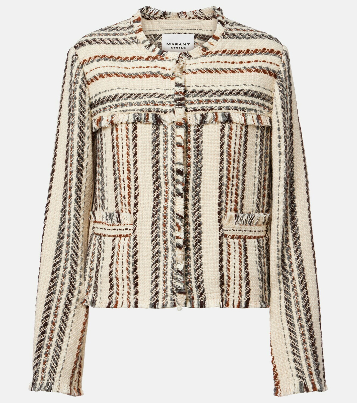 Marant Etoile Izaria cotton and wool-blend jacket