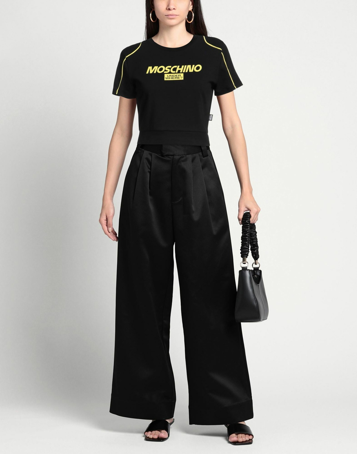 Moschino Womens T-shirt in Black