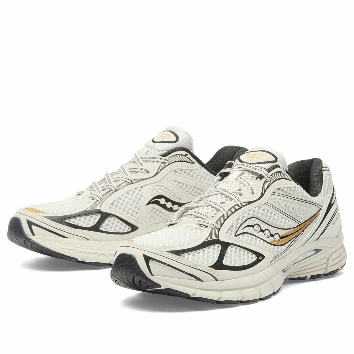 Saucony Progrid Guide 7 Sneaker in Onyx/Gold