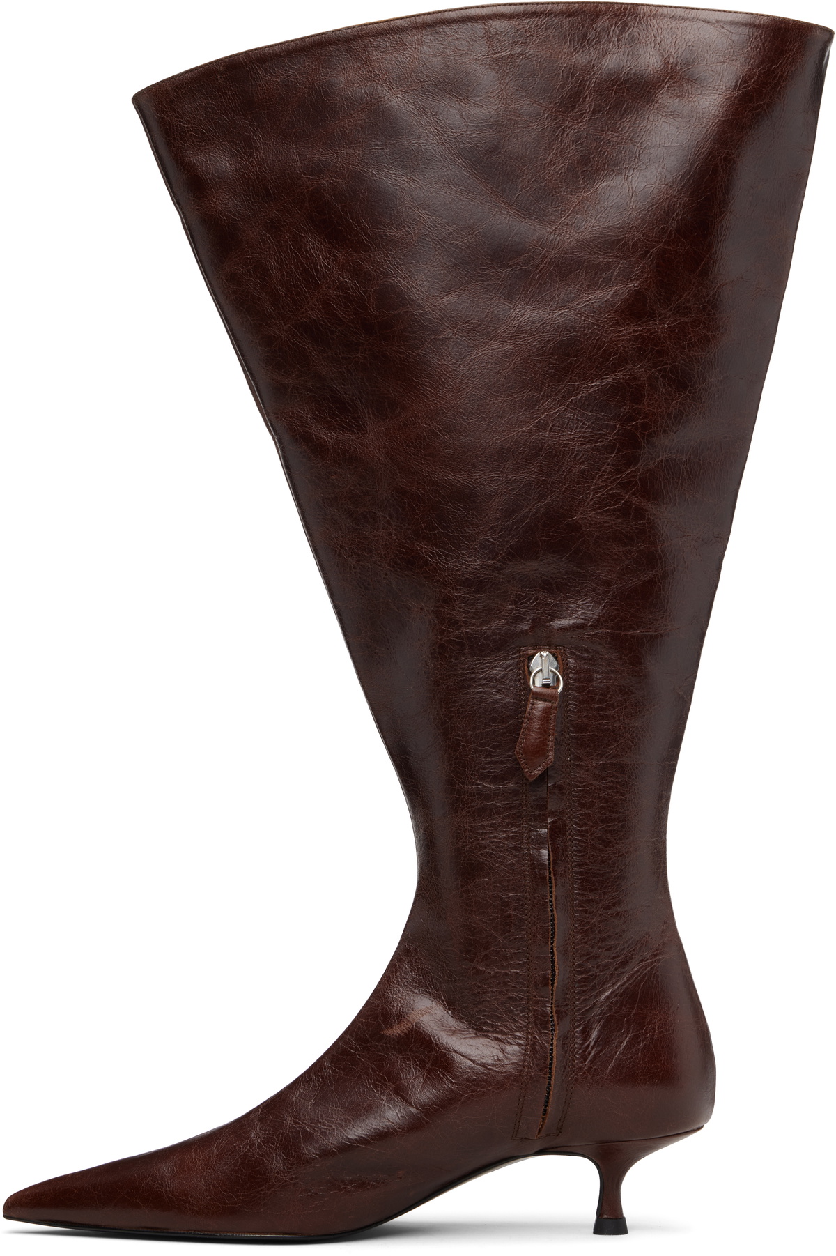 ABRA Brown Flare Boots