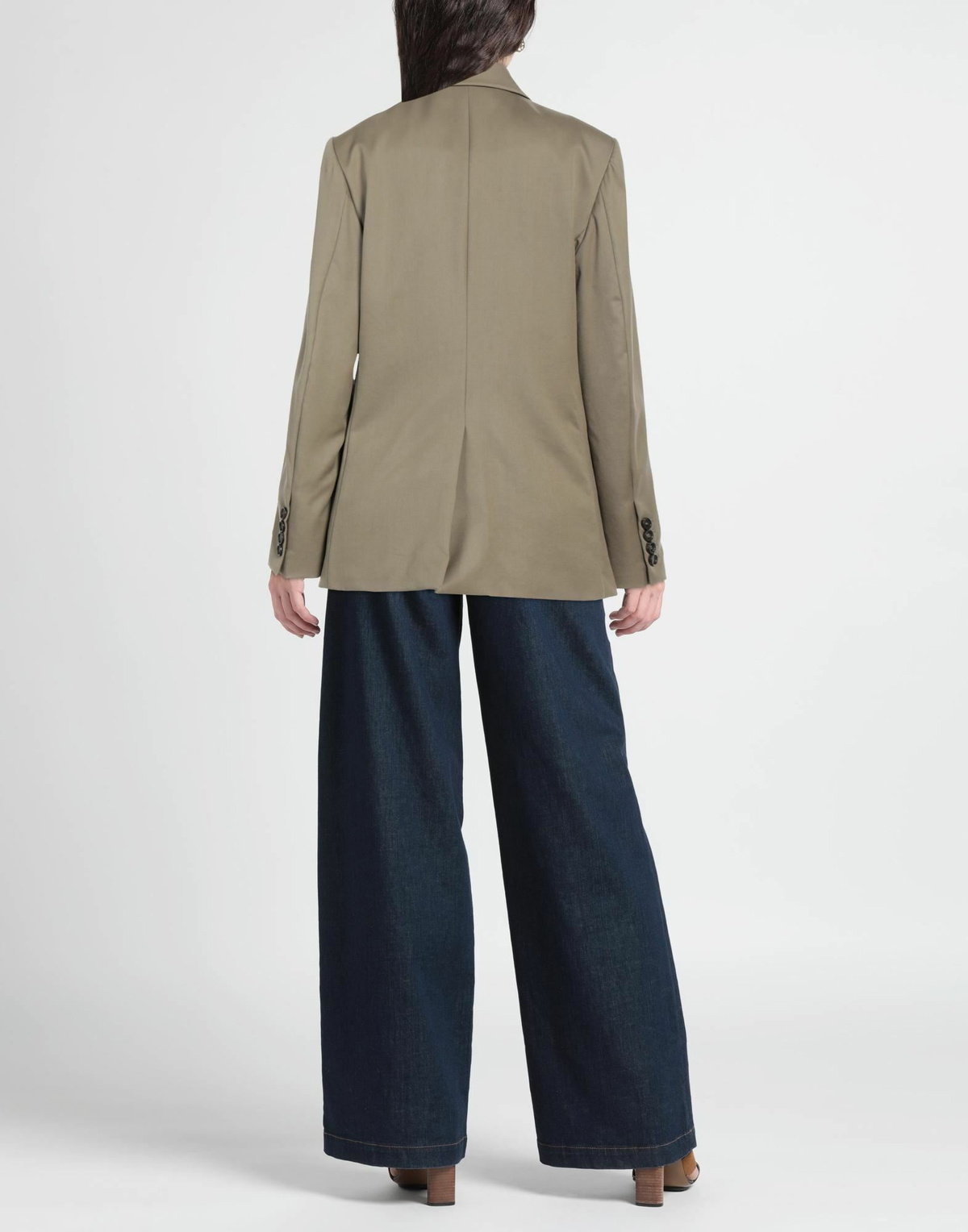 Low Classic Womens Blazer Khaki