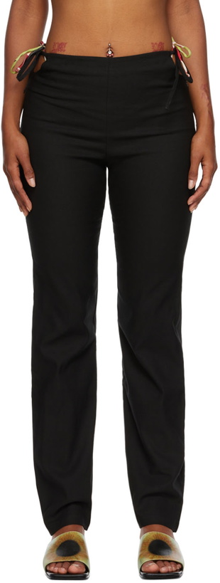 Photo: Paloma Wool Black Scurry Trousers