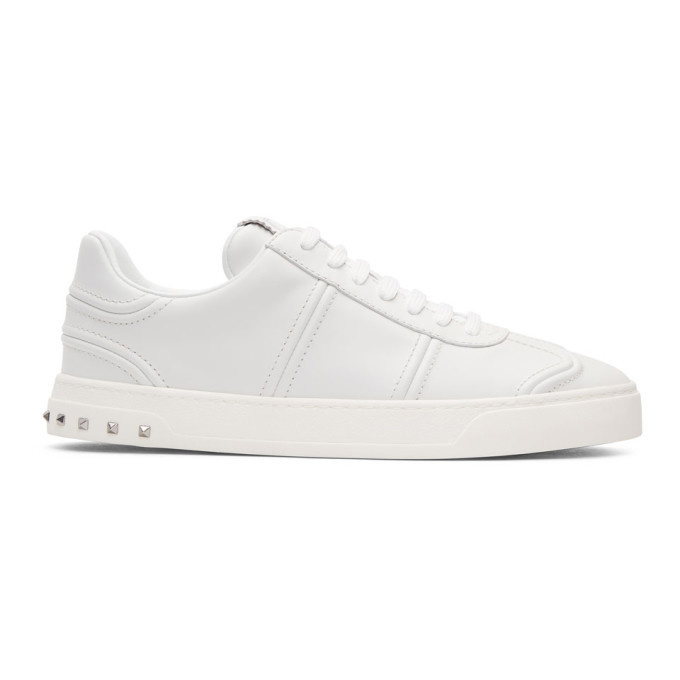 Photo: Valentino White Valentino Garavani Flycrew Sneakers