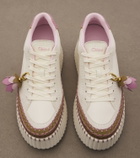 Chloé Nama leather platform sneakers